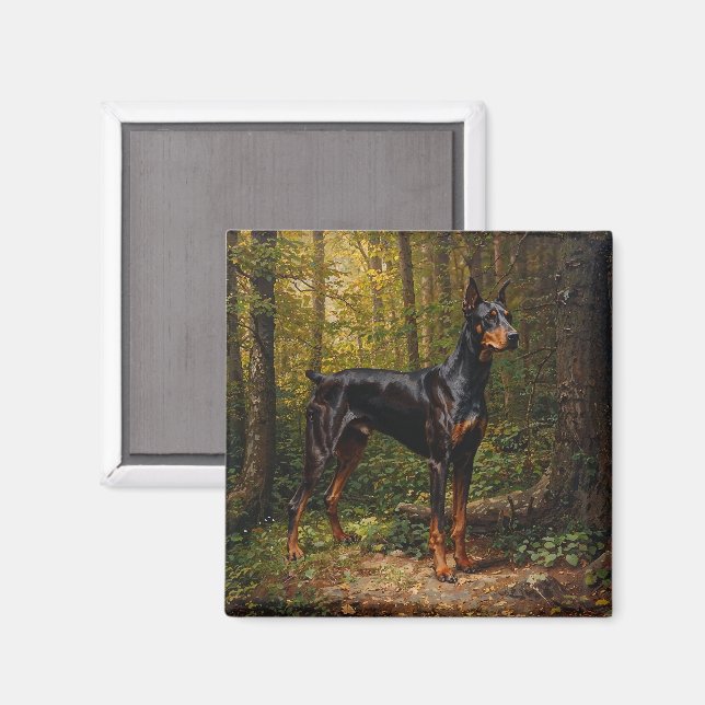 Dobermann Pinscher Magnet (Front/Back)