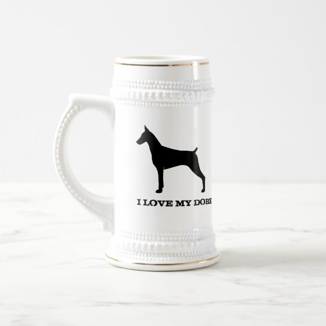 Dobermann Pinscher Sejdel (Vänster)