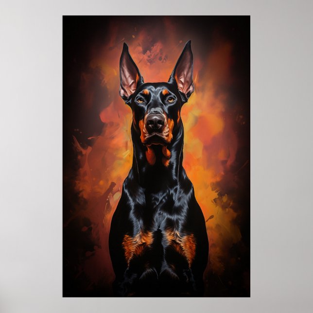 Dobermann Poster (Framsidan)