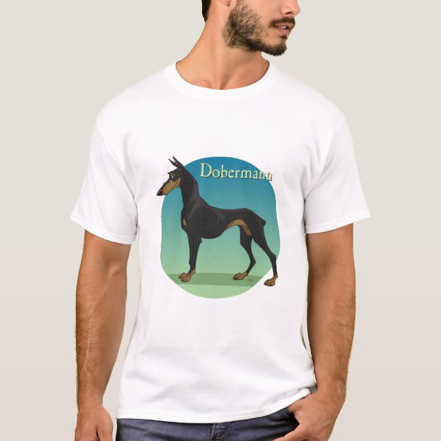 dobermann t-shirt (Framsida)