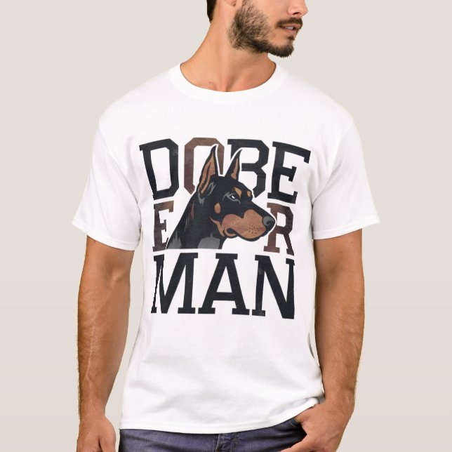 Dobermann T Shirt (Framsida)