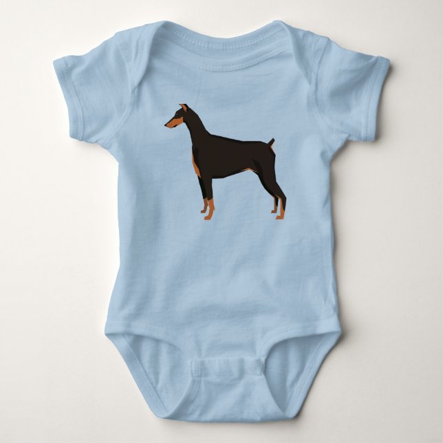 Dobermann T Shirt (Framsida)