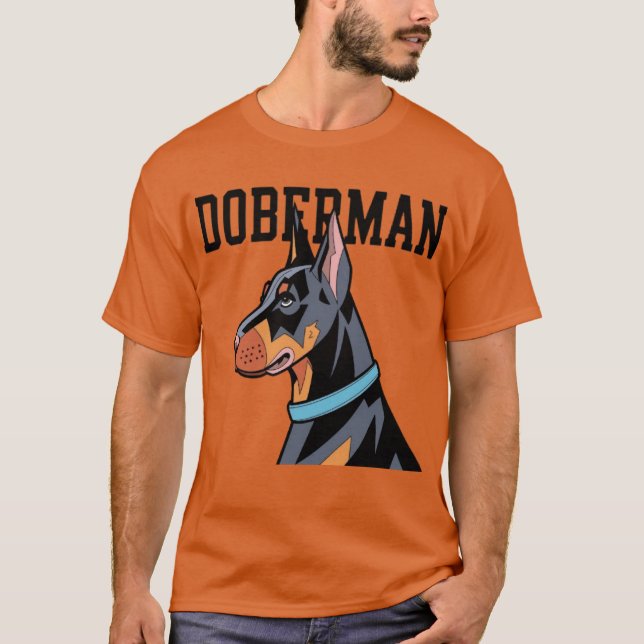 Dobermann T Shirt (Framsida)