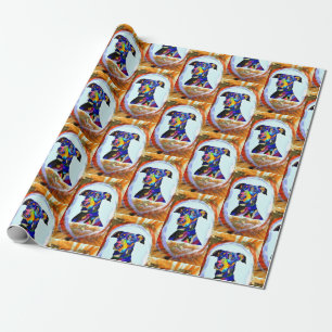 Dobermanns inslagspapper presentpapper