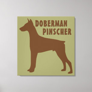 DobermanPinscher Canvastryck