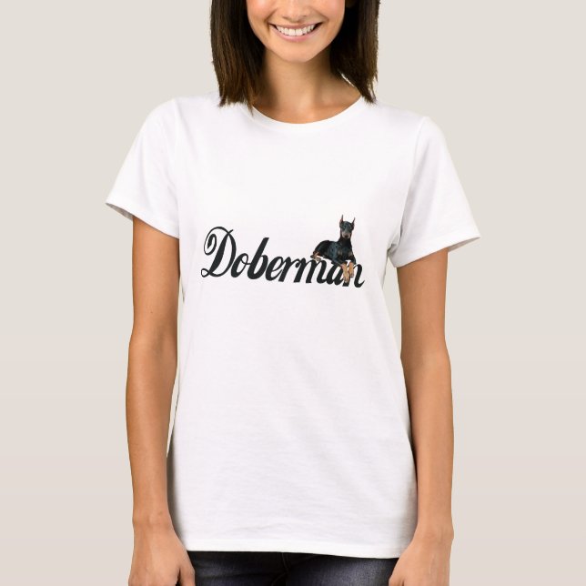 DobermanPinscher Tee Shirt (Framsida)