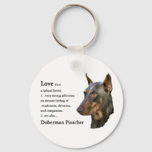 DobermanPinschergåvor Nyckelring