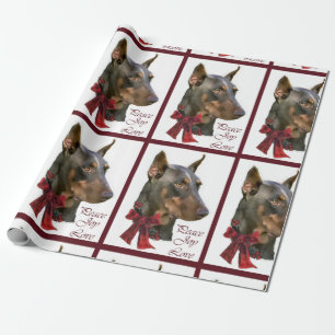 DobermanPinscherjul Presentpapper