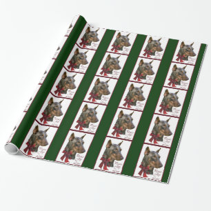 DobermanPinscherjul Presentpapper