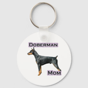 DobermanPinschermamma 4 - Keychain Nyckelring