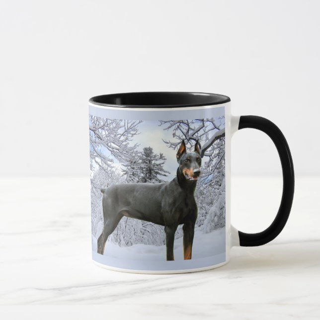 DobermanPinschermugg Mugg (Höger)