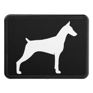 DobermanPinscherSilhouette Skydd För Dragkrok