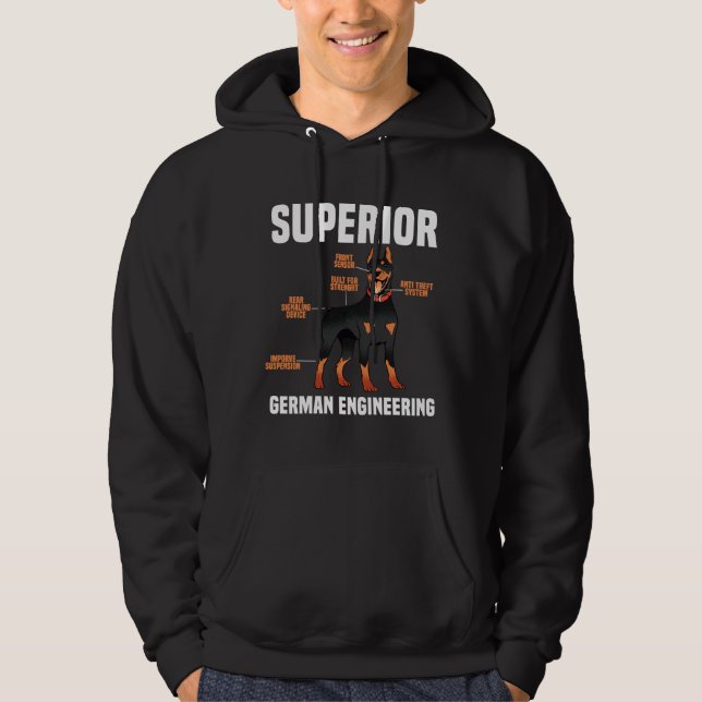 Dobermans 262 hoodie (Framsida)