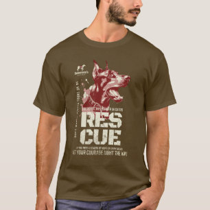 Dobermans räddare t shirt