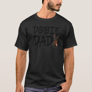 Dobie Dog Dad Kvinnor Älskar Doberman Bröd Kärlek T Shirt