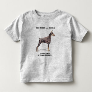 Dobies & Kids - Doberman Pinscher Tee