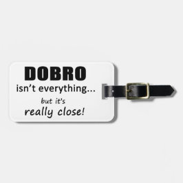 Dobro är inte allt bagagebricka