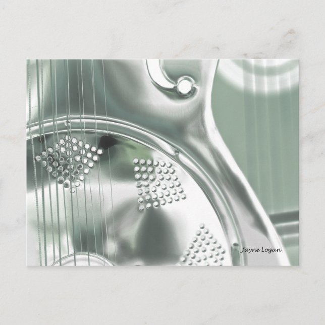 DOBRO, gitarr ArT, Coola för vykort (Framsida)