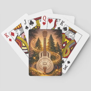 Dobro-skogen glödande skogsdröm casinokort