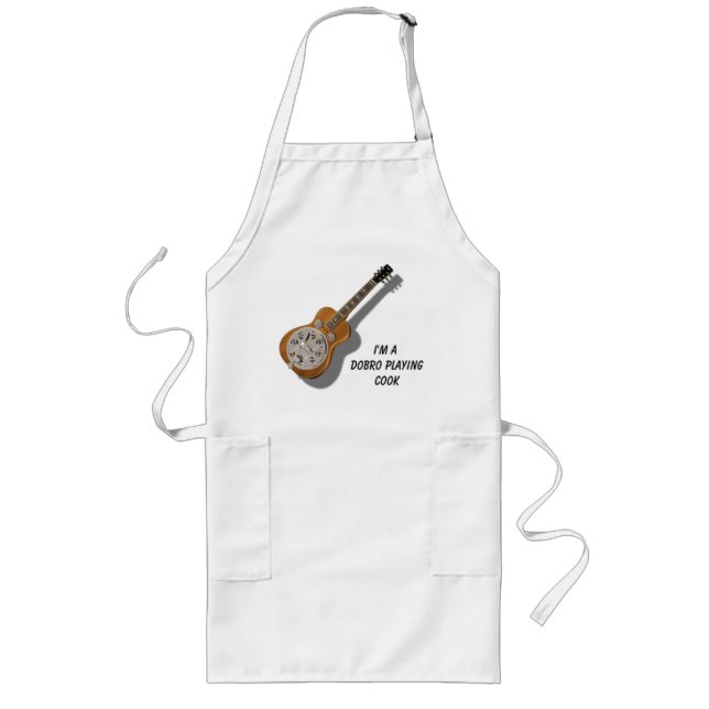 DOBRO SOM LEKER COOK-APRON LÅNGT FÖRKLÄDE (Framsidan)