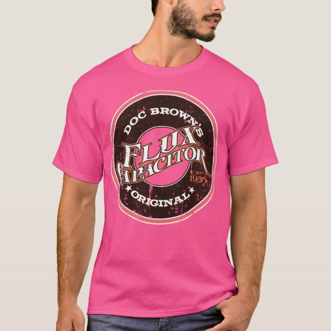 Doc Browns Flux-kapacerare T Shirt (Framsida)
