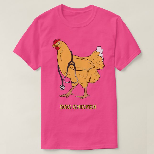 Doc Chicken T Shirt (Design framsida)