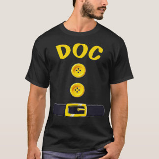 Doc Dwarf Halloween Costume Färg Matching Sömnig T Shirt