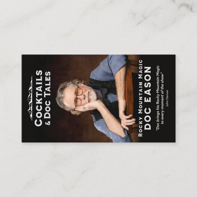 Doc Eason, Trollkarl Näringskort Visitkort (Framsida)