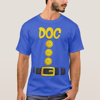 Doc Halloween Dwarf Costume Color Matching  T Shirt