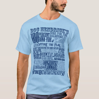 Doc Hendrick (blått) Tee Shirt