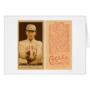 Doc-mjölnaren Boston trotsar baseball 1912 Hälsningskort
