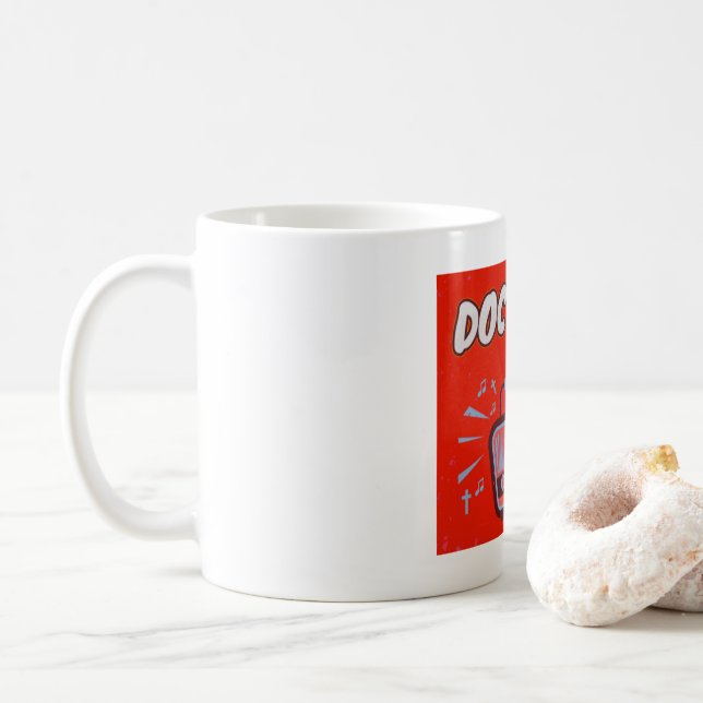 DOC Radio Coffee Mugg (Med munk)