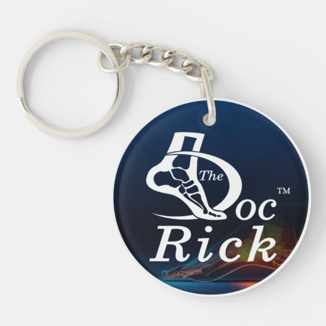 DOC RICK - ACRYLIC KEYCHAIN (Framsidan)