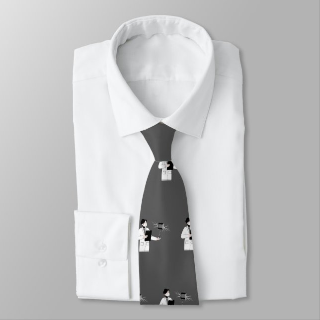 DOC-THOR GRÅTT NECK TIE SLIPS (Bunden)