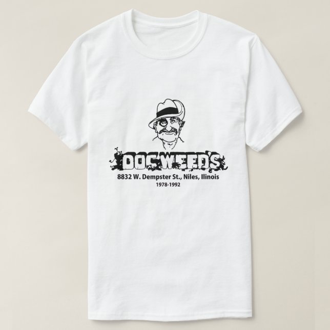 Doc Weed's Restaurang, Niles, IL T Shirt (Design framsida)