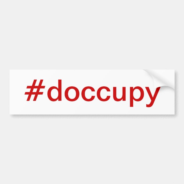 #doccupy bildekal (Framsidan)