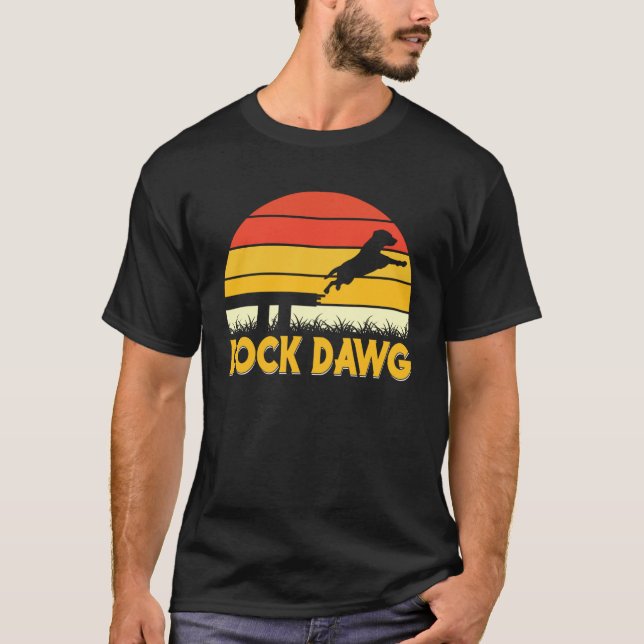 Docka Diving Hund Diving Jumping Trainer kärlek do T Shirt (Framsida)