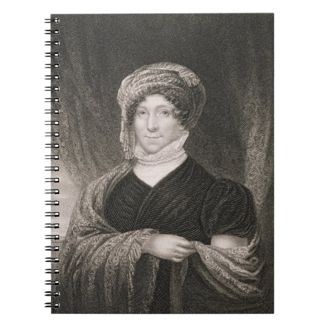 Docka Madison som inristas av John Francis Eugene Anteckningsbok (Framsidan)