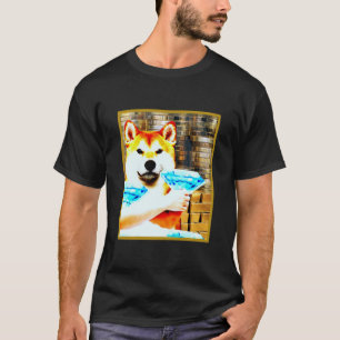 Docka med diamantfiber t shirt