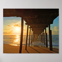 Docka vid soluppgång