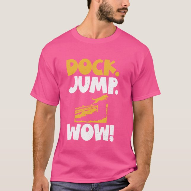 Docka Wow Dockning Dockning T Shirt (Framsida)