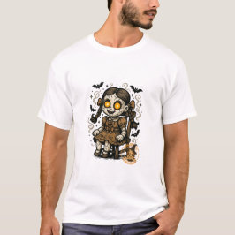 Dockad doll - Halloween-Tecknad T Shirt