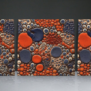 Dockad Faux Relief Glazed Contemporary Home Decor Kakelplatta