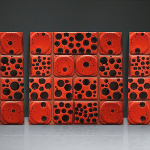 Dockad Faux Relief Glazed Contemporary Home Decor Kakelplatta