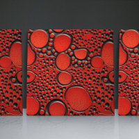 Dockad Faux Relief Glazed Contemporary Home Decor