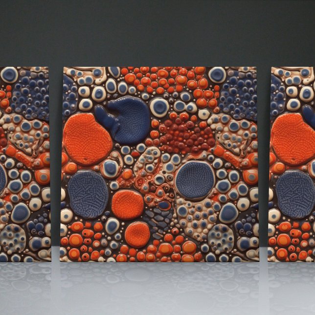 Dockad Faux Relief Glazed Contemporary Home Decor Kakelplatta (Skapare uppladdad)