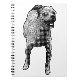 Dockad muse, Lycklig Notes Anteckningsbok