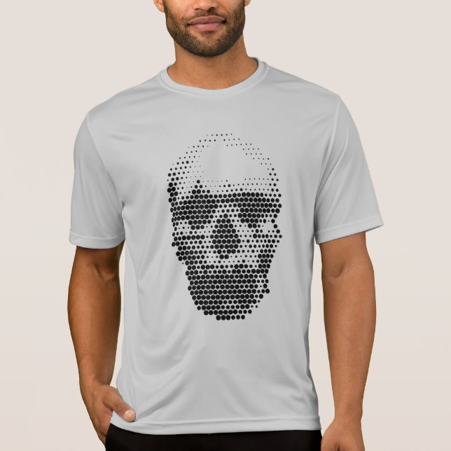 Dockad skull t shirt (Framsida)