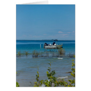 Dockad vid Mackinac OBS Kort