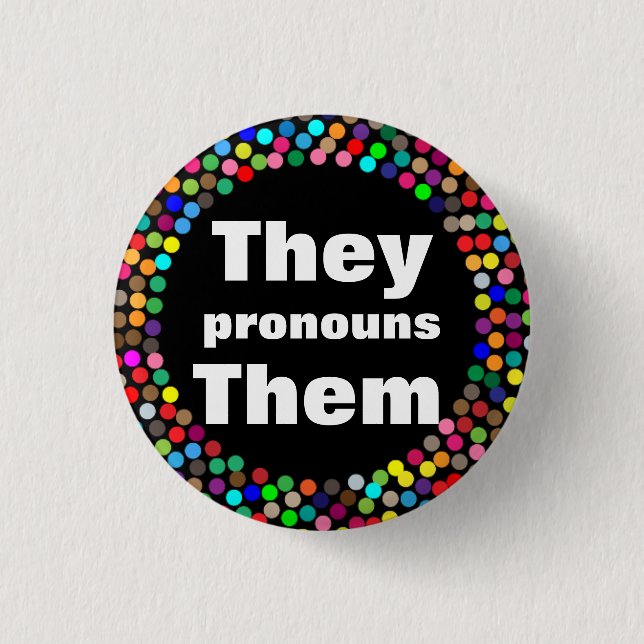 Dockade de Pronouns Knapp (Framsida)